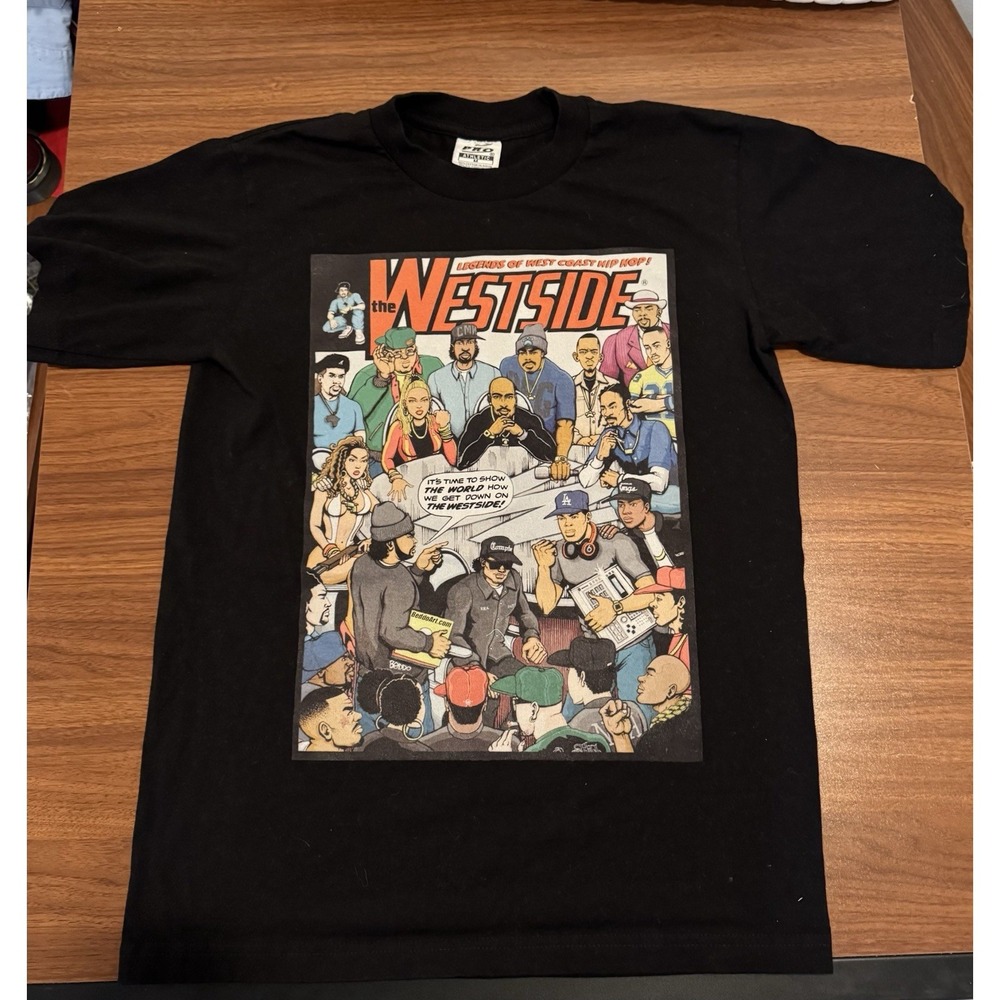 Westside Legends of The West T-Shirt Size M Black